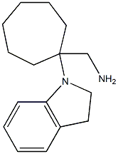 [1-(2,3-dihydro-1H-indol-1-yl)cycloheptyl]methanamine