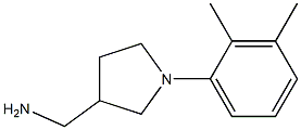 [1-(2,3-dimethylphenyl)pyrrolidin-3-yl]methylamine 结构式