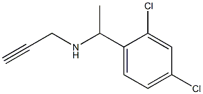[1-(2,4-dichlorophenyl)ethyl](prop-2-yn-1-yl)amine Struktur