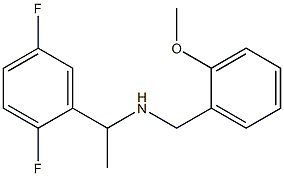 [1-(2,5-difluorophenyl)ethyl][(2-methoxyphenyl)methyl]amine|