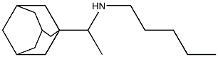 [1-(adamantan-1-yl)ethyl](pentyl)amine Struktur