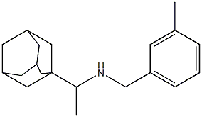 [1-(adamantan-1-yl)ethyl][(3-methylphenyl)methyl]amine