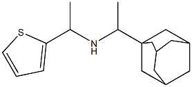 [1-(adamantan-1-yl)ethyl][1-(thiophen-2-yl)ethyl]amine Structure