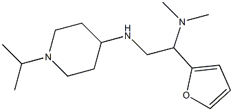 [1-(furan-2-yl)-2-{[1-(propan-2-yl)piperidin-4-yl]amino}ethyl]dimethylamine