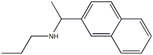 [1-(naphthalen-2-yl)ethyl](propyl)amine Structure