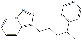 [1-(pyridin-4-yl)ethyl](2-{[1,2,4]triazolo[3,4-a]pyridin-3-yl}ethyl)amine