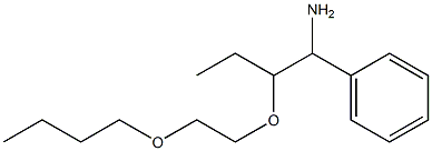 [1-amino-2-(2-butoxyethoxy)butyl]benzene