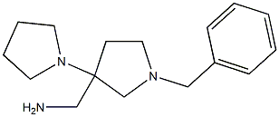 [1-benzyl-3-(pyrrolidin-1-yl)pyrrolidin-3-yl]methanamine