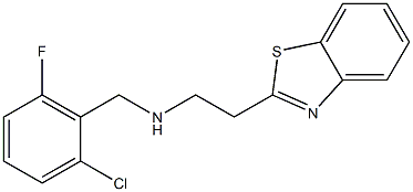 [2-(1,3-benzothiazol-2-yl)ethyl][(2-chloro-6-fluorophenyl)methyl]amine