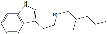 [2-(1H-indol-3-yl)ethyl](2-methylpentyl)amine Structure