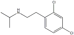 [2-(2,4-dichlorophenyl)ethyl](propan-2-yl)amine Structure