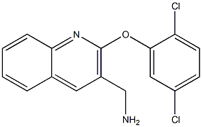 [2-(2,5-dichlorophenoxy)quinolin-3-yl]methanamine