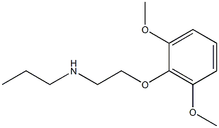 [2-(2,6-dimethoxyphenoxy)ethyl](propyl)amine|