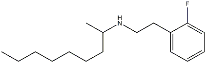 [2-(2-fluorophenyl)ethyl](nonan-2-yl)amine
