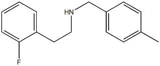 [2-(2-fluorophenyl)ethyl][(4-methylphenyl)methyl]amine