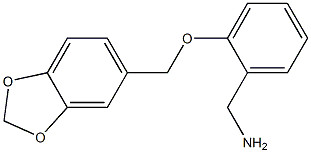 [2-(2H-1,3-benzodioxol-5-ylmethoxy)phenyl]methanamine