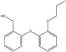 [2-(2-propoxyphenoxy)phenyl]methanol Structure