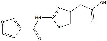 [2-(3-furoylamino)-1,3-thiazol-4-yl]acetic acid