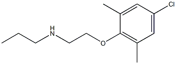 [2-(4-chloro-2,6-dimethylphenoxy)ethyl](propyl)amine