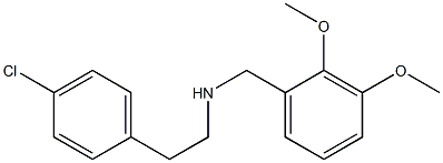  [2-(4-chlorophenyl)ethyl][(2,3-dimethoxyphenyl)methyl]amine