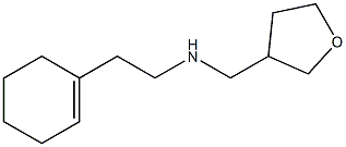 [2-(cyclohex-1-en-1-yl)ethyl](oxolan-3-ylmethyl)amine,,结构式