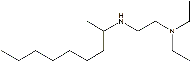 [2-(diethylamino)ethyl](nonan-2-yl)amine,,结构式