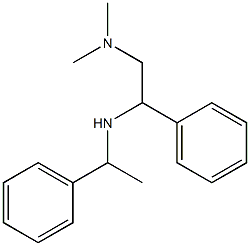 [2-(dimethylamino)-1-phenylethyl](1-phenylethyl)amine Structure