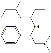 [2-(dimethylamino)-1-phenylethyl](5-methylheptan-3-yl)amine|