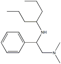 [2-(dimethylamino)-1-phenylethyl](heptan-4-yl)amine|