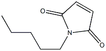 1-pentyl-2,5-dihydro-1H-pyrrole-2,5-dione Structure