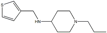 1-propyl-N-(thiophen-3-ylmethyl)piperidin-4-amine