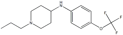 1-propyl-N-[4-(trifluoromethoxy)phenyl]piperidin-4-amine