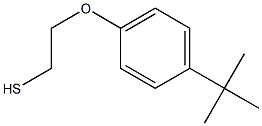 1-tert-butyl-4-(2-sulfanylethoxy)benzene,,结构式