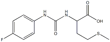 2-({[(4-fluorophenyl)amino]carbonyl}amino)-4-(methylthio)butanoic acid