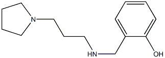 2-({[3-(pyrrolidin-1-yl)propyl]amino}methyl)phenol|