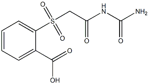 2-({2-[(aminocarbonyl)amino]-2-oxoethyl}sulfonyl)benzoic acid