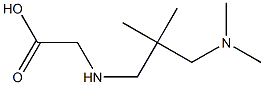 2-({2-[(dimethylamino)methyl]-2-methylpropyl}amino)acetic acid,,结构式