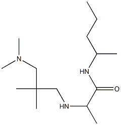 2-({2-[(dimethylamino)methyl]-2-methylpropyl}amino)-N-(pentan-2-yl)propanamide