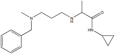 2-({3-[benzyl(methyl)amino]propyl}amino)-N-cyclopropylpropanamide