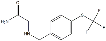  2-({4-[(trifluoromethyl)thio]benzyl}amino)acetamide