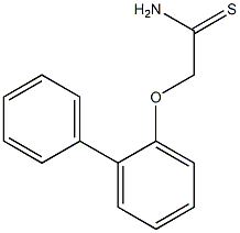 2-(1,1'-biphenyl-2-yloxy)ethanethioamide