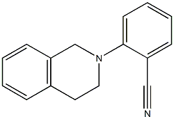 2-(1,2,3,4-tetrahydroisoquinolin-2-yl)benzonitrile Structure
