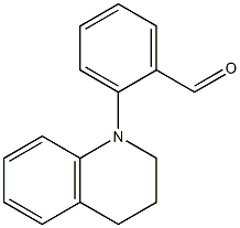 2-(1,2,3,4-tetrahydroquinolin-1-yl)benzaldehyde 化学構造式