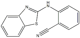 2-(1,3-benzothiazol-2-ylamino)benzonitrile Struktur