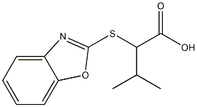 2-(1,3-benzoxazol-2-ylsulfanyl)-3-methylbutanoic acid