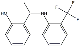 2-(1-{[2-(trifluoromethyl)phenyl]amino}ethyl)phenol|