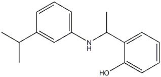  2-(1-{[3-(propan-2-yl)phenyl]amino}ethyl)phenol