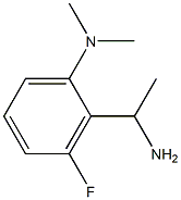 2-(1-aminoethyl)-3-fluoro-N,N-dimethylaniline Struktur