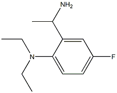 2-(1-aminoethyl)-N,N-diethyl-4-fluoroaniline|