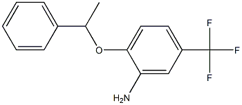 2-(1-phenylethoxy)-5-(trifluoromethyl)aniline|